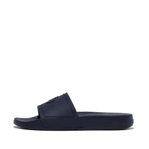 FitFlop Iqushion Pool Women's Slides Navy | 702EVONCD