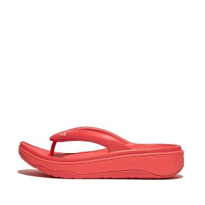 FitFlop Relieff Recovery Toe-Post Women's Sandals Red / Coral | 312XGHSJD