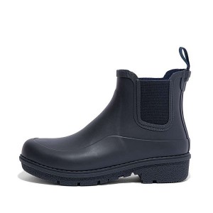 FitFlop Wonderwelly Chelsea Women's Rain Boots Navy | 371PXMKUL