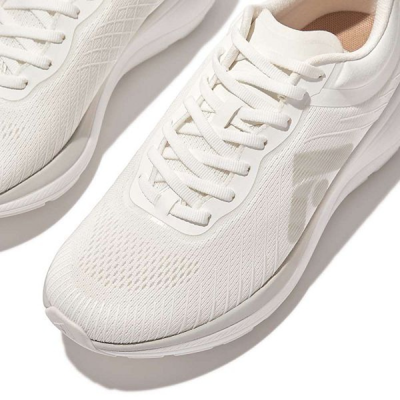 FitFlop Ff-Runner Mesh Sports Women's Running Shoes White | 598UADFSQ