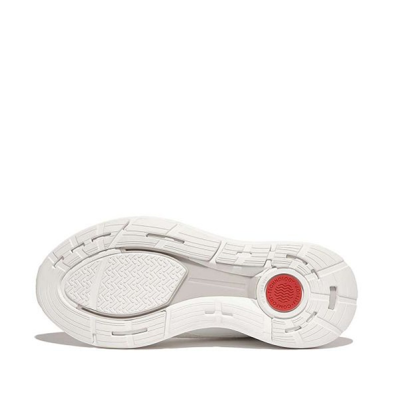 FitFlop Ff-Runner Mesh Sports Women's Running Shoes White | 598UADFSQ