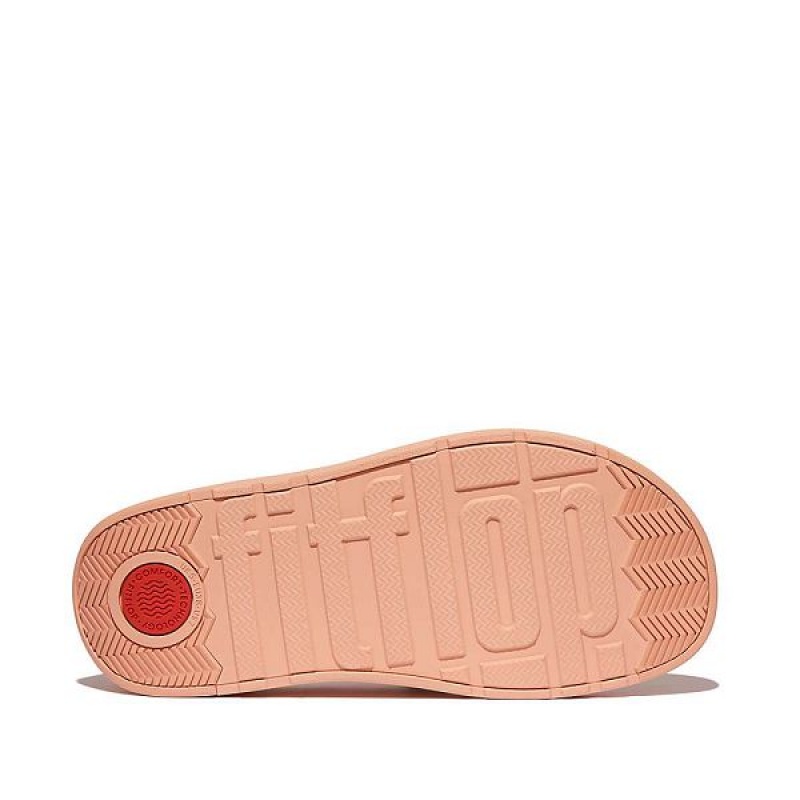 FitFlop Gen-Ff Padded Strap Leather Toe-Post Women's Sandals Brown / Coral | 196WQKTDZ