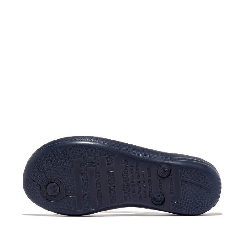 FitFlop Iqushion Ergonomic Women's Flip Flops Navy | 564YLTWVC