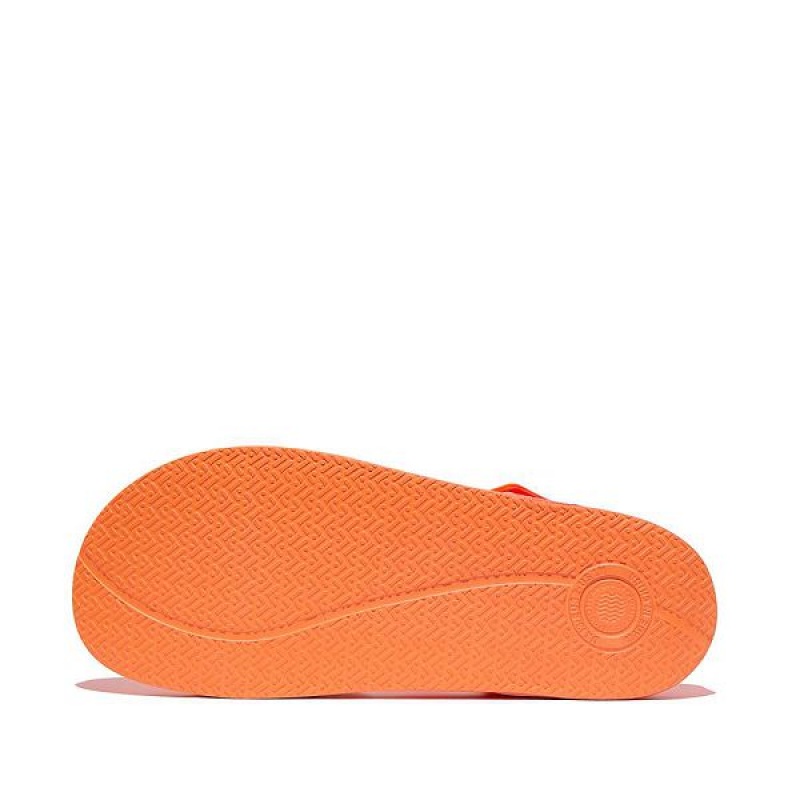 FitFlop Iqushion Junior Ombre Ergonomic Back-Strap Kids' Sandals Red / Coral | 431YTFAXN