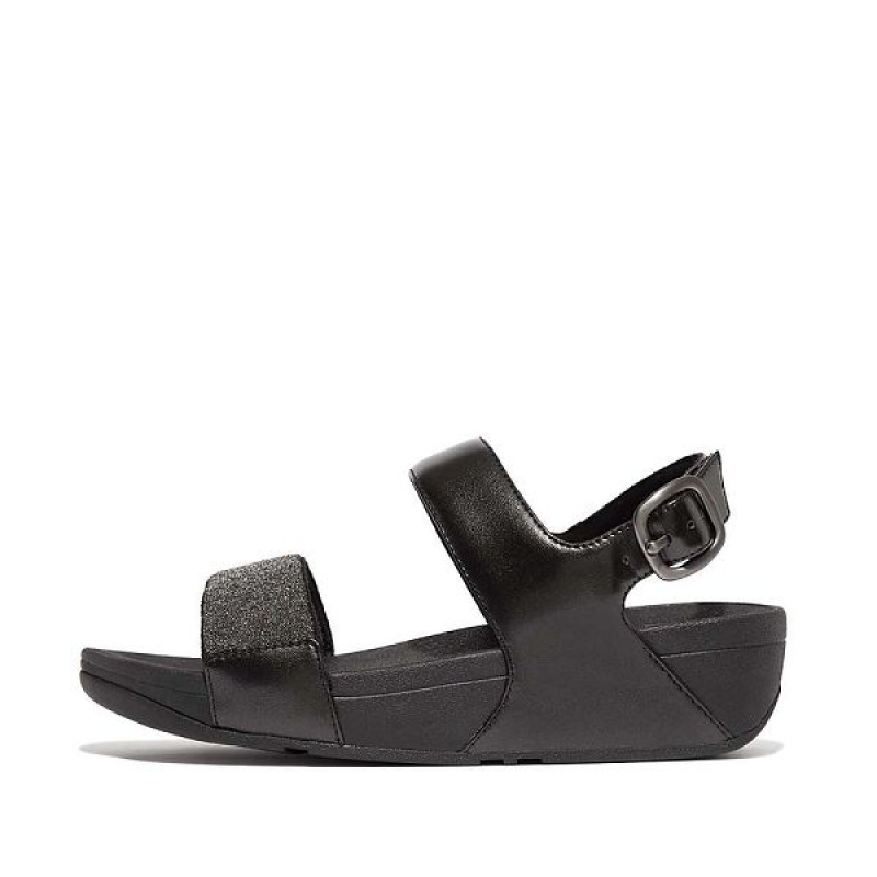 FitFlop Lulu Opul Back-Strap Women\'s Sandals Black | 429CZOYGL