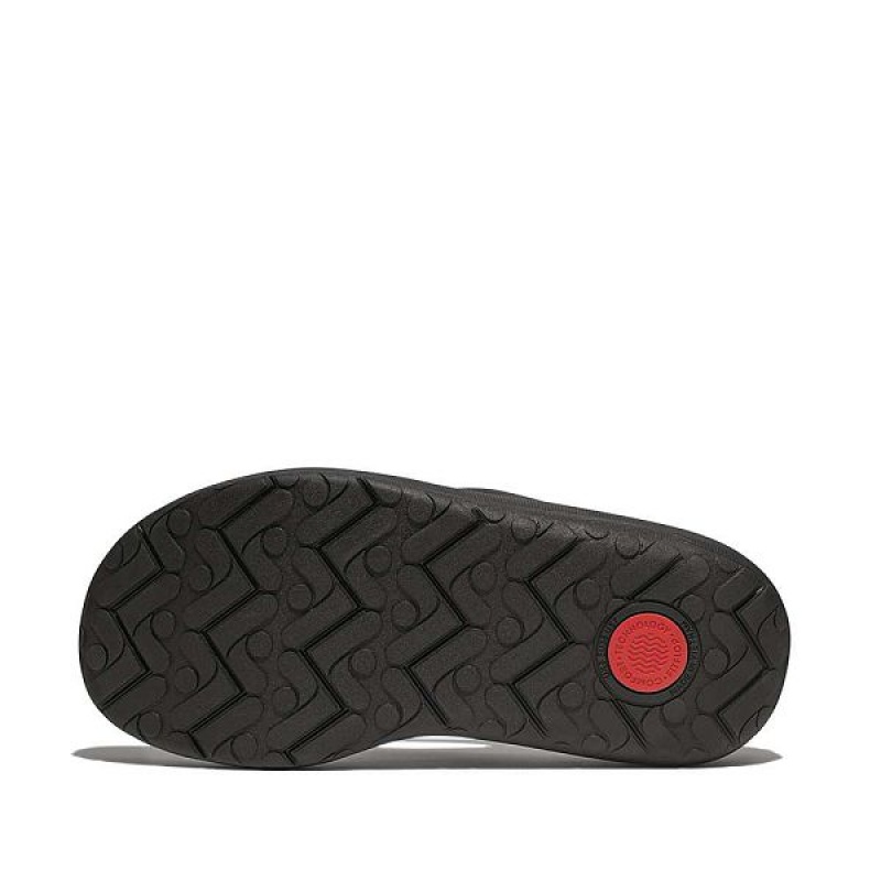 FitFlop Relieff Recovery Toe-Post Women's Sandals Black | 845YFNZEQ