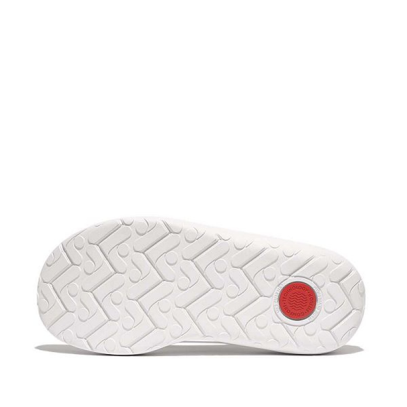 FitFlop Relieff Recovery Toe-Post Women's Sandals White | 430GDLHSC