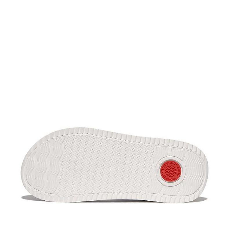 FitFlop Surff Two Tone Sports Webbing Leather Back-Strap Women's Sandals Coral | 132KSYJEH