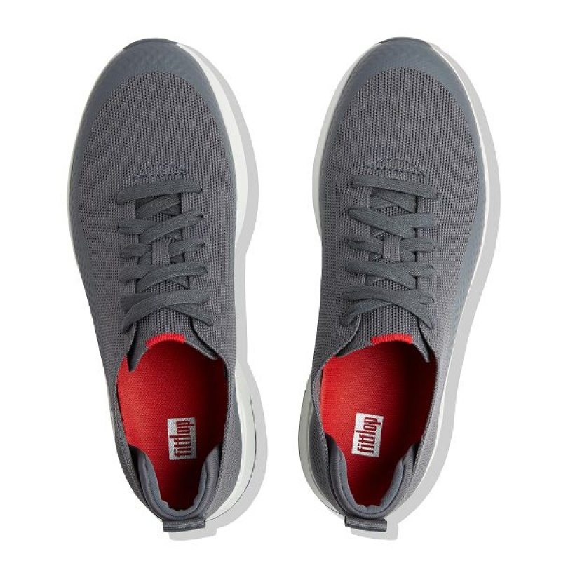 FitFlop Uberknit Ever Knit Men's Sneakers Grey | 197DGARKC