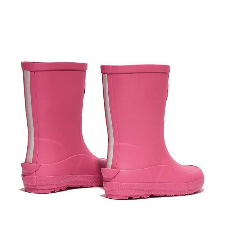 FitFlop Wonderwelly Toddler Ergonomic Kids' Rain Boots Pink | 468TNCYSL