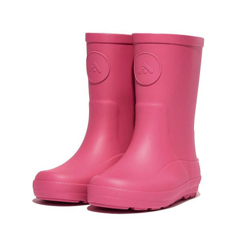 FitFlop Wonderwelly Toddler Ergonomic Kids' Rain Boots Pink | 468TNCYSL